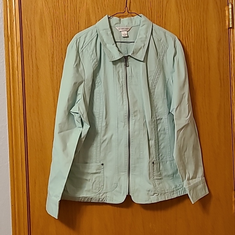 NWT CJ Banks Zip Jacket